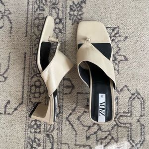 Zara heeled sandal
